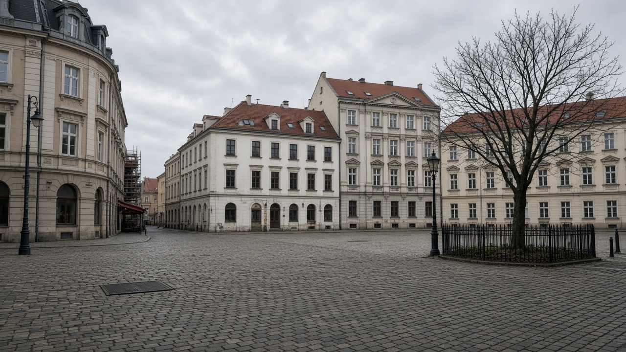 Square, overcast